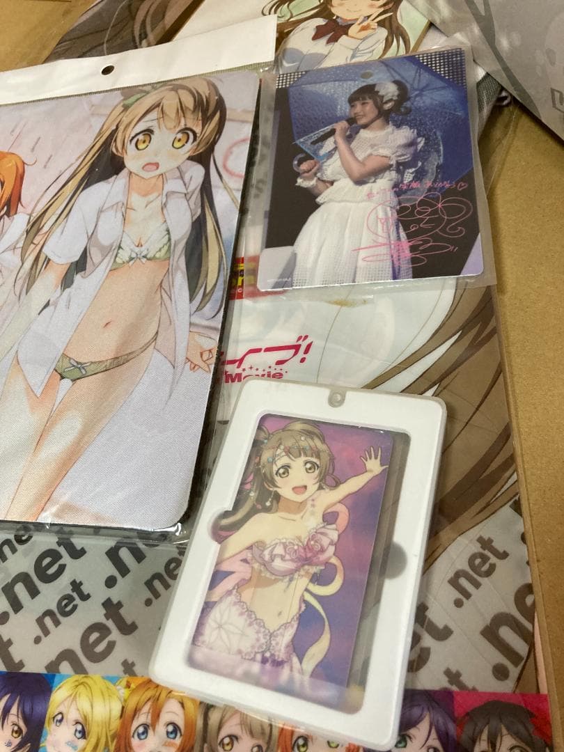 ラブライブ! μ's 南ことり WFフィギア お名前.com クリアファイル等