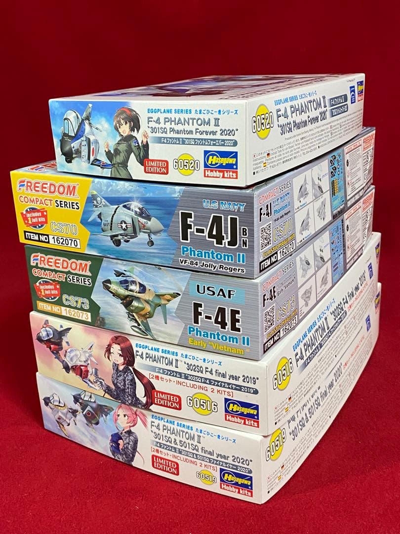 Hiyu　ハセガワ たまごF-4 & フリーダム コンパクトF-4