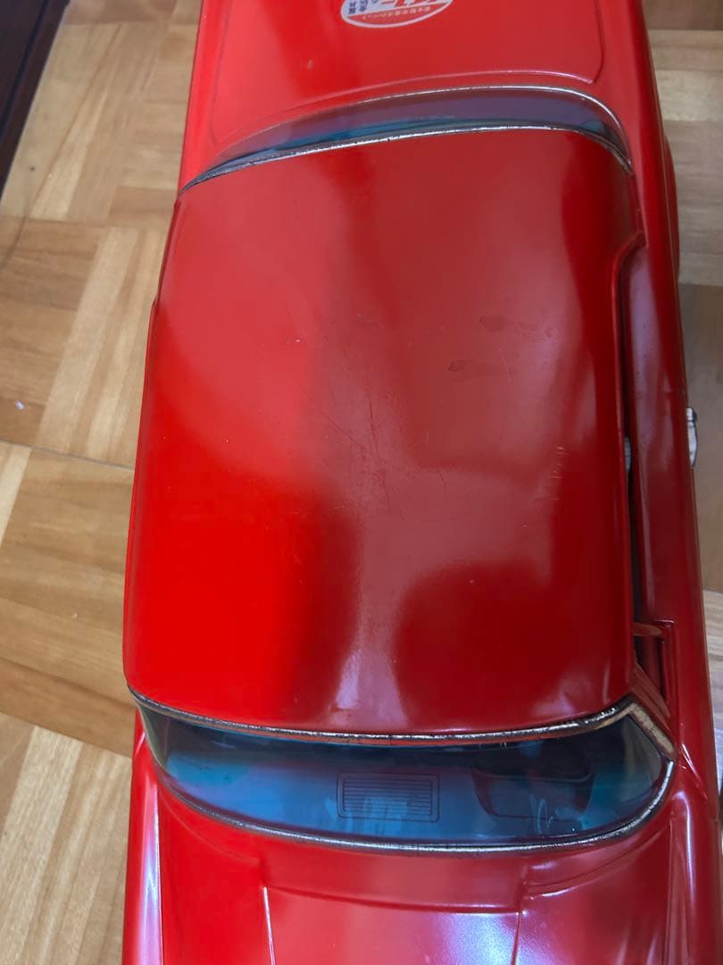 イチコー ベンツ 300SE 赤 ブリキ