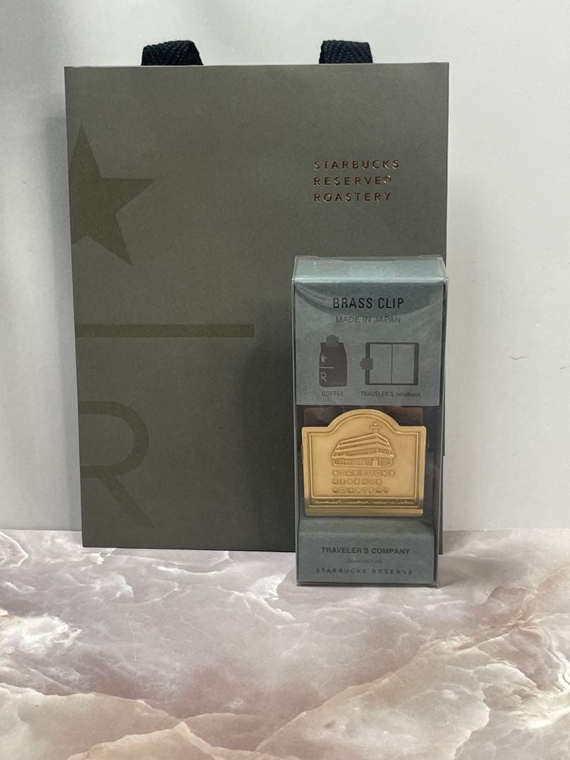 スターバックス ロースタリー トラベラーズノート キャメル ブラスファサード