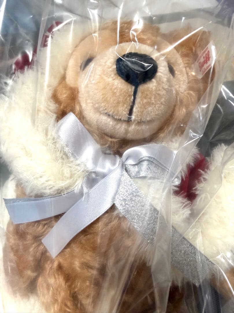 ダッフィー シュタイフ クリスマス TDS限定 ２０周年 ぬいぐるみ ディズニー