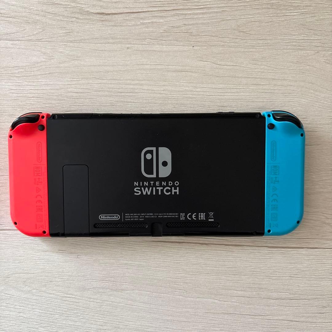 Nintendo Switch 本体 赤/青　バッテリー強化版　ケース付き