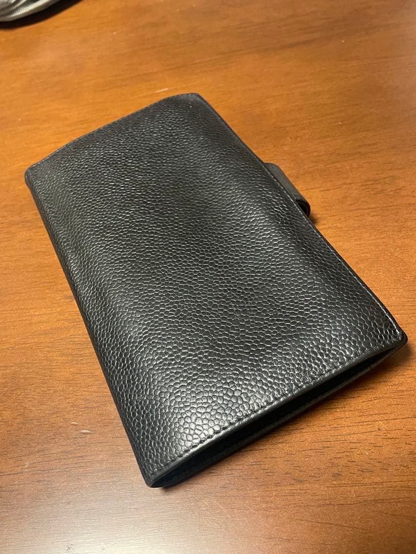 CHANEL シャネル キャビアスキン 黒 ココマーク