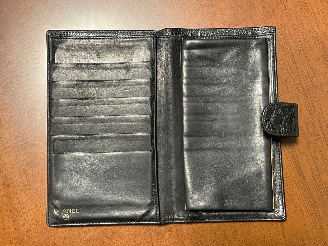 CHANEL シャネル キャビアスキン 黒 ココマーク