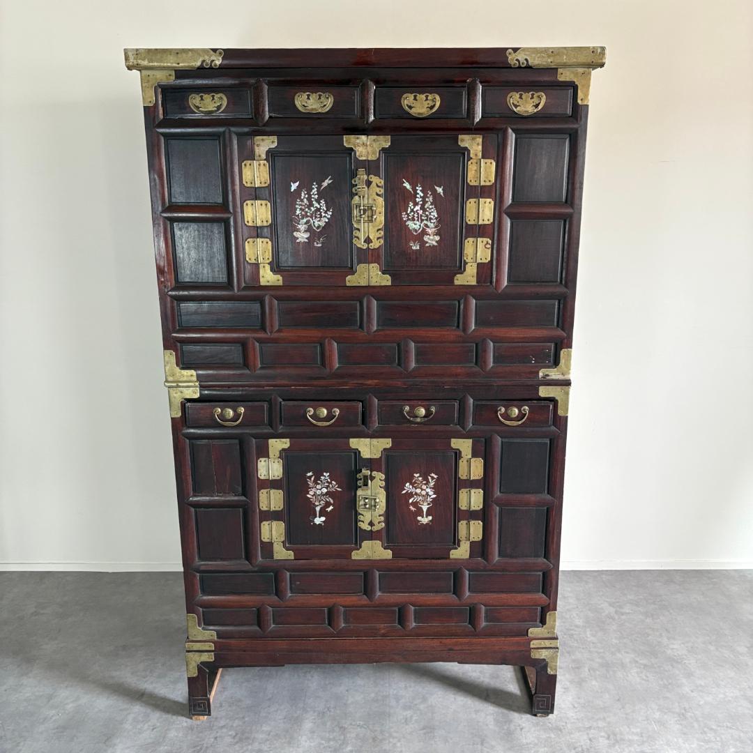 【希少】螺鈿　 李朝バンダジ　美術品