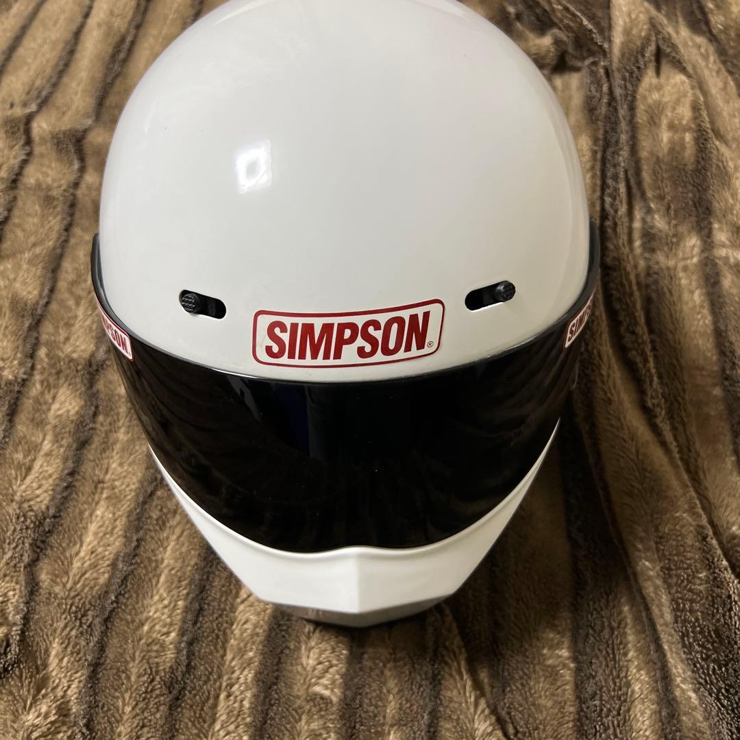 SIMSON フルフェイスヘルメット ホワイト