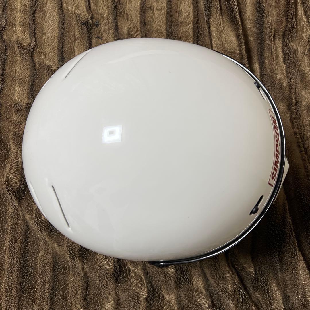 SIMSON フルフェイスヘルメット ホワイト