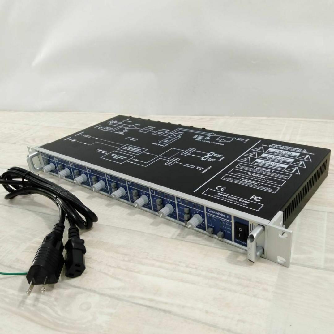 RME OCTAMIC II 8チャネルマイク/ラインプリアンプwith ADC