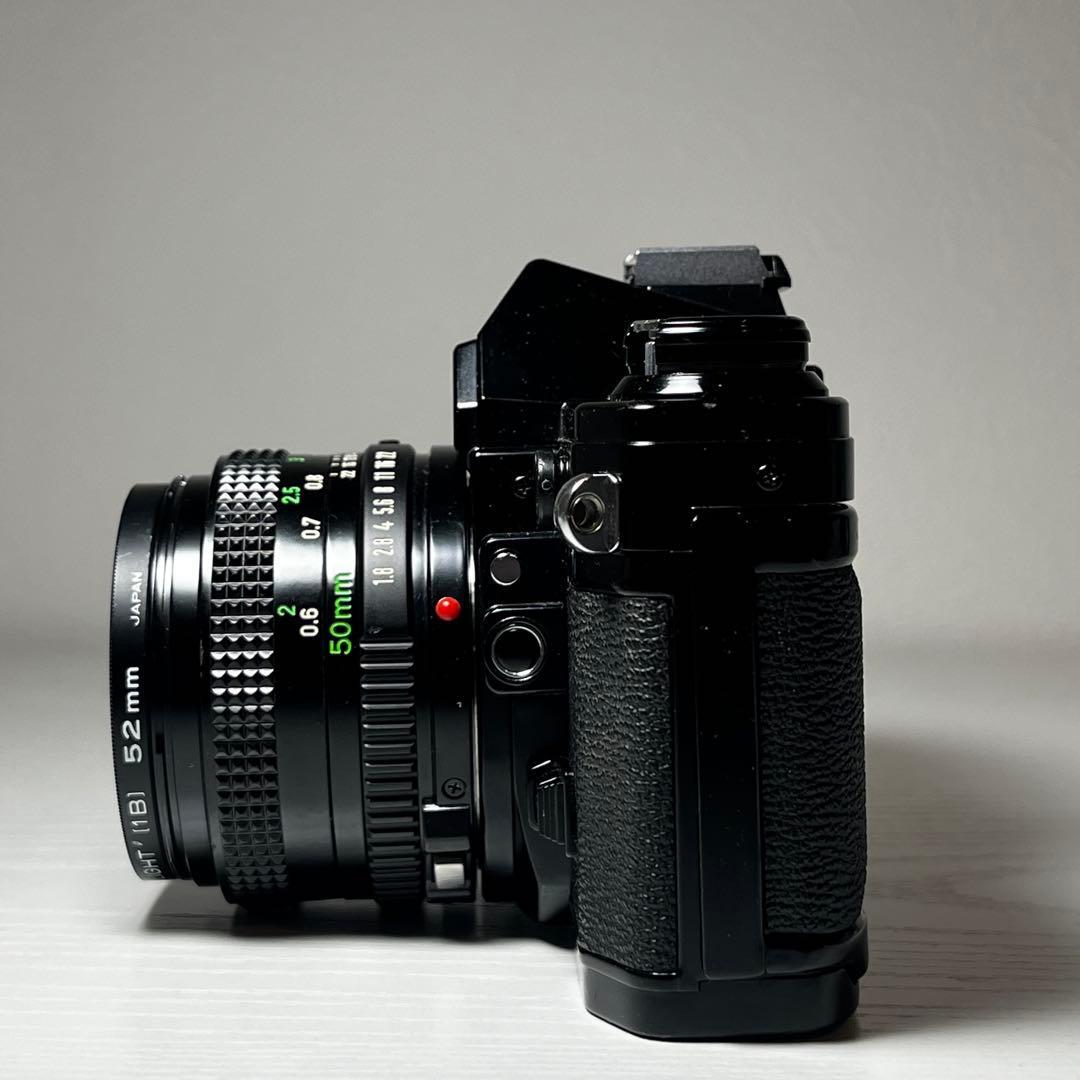 【動作品】Canon AE-1 ブラック NFD 50mm f/1.8