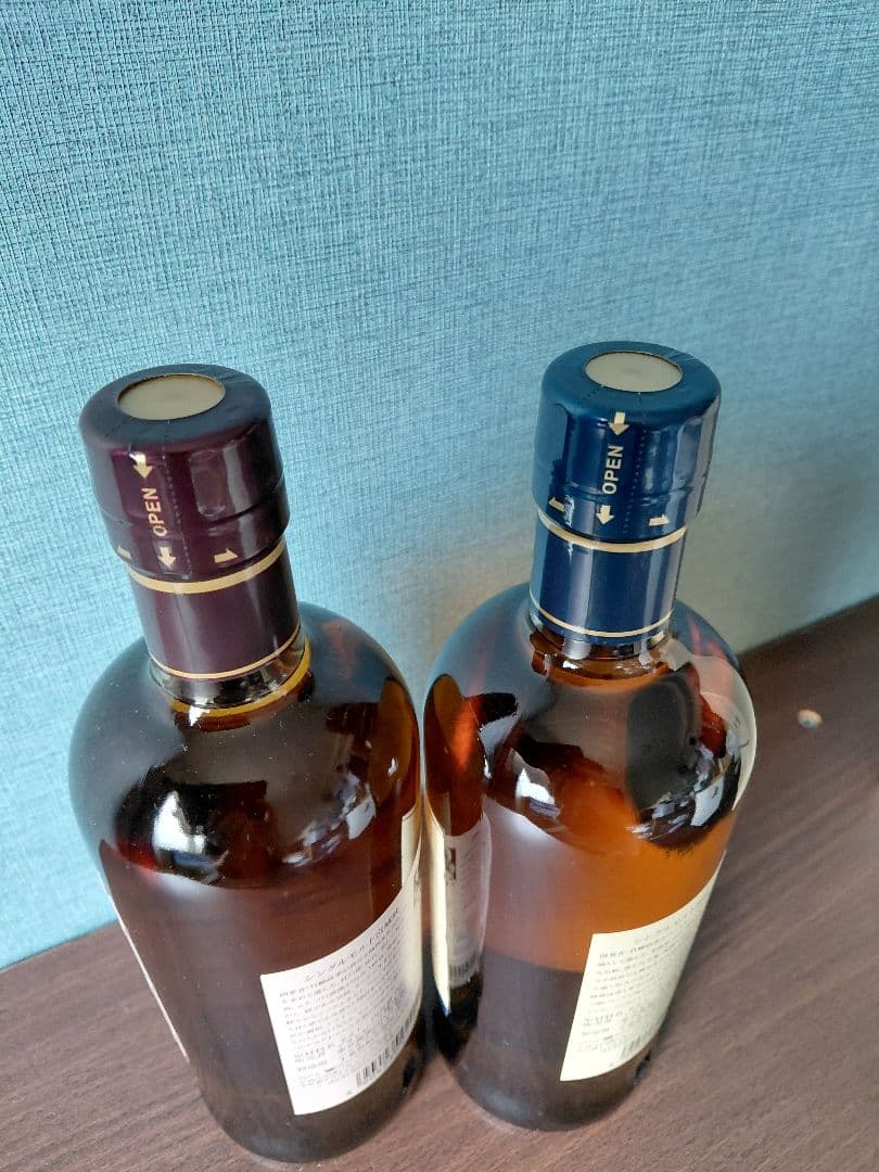 ニッカウヰスキー シングルモルト 余市 宮城峡 2本セット