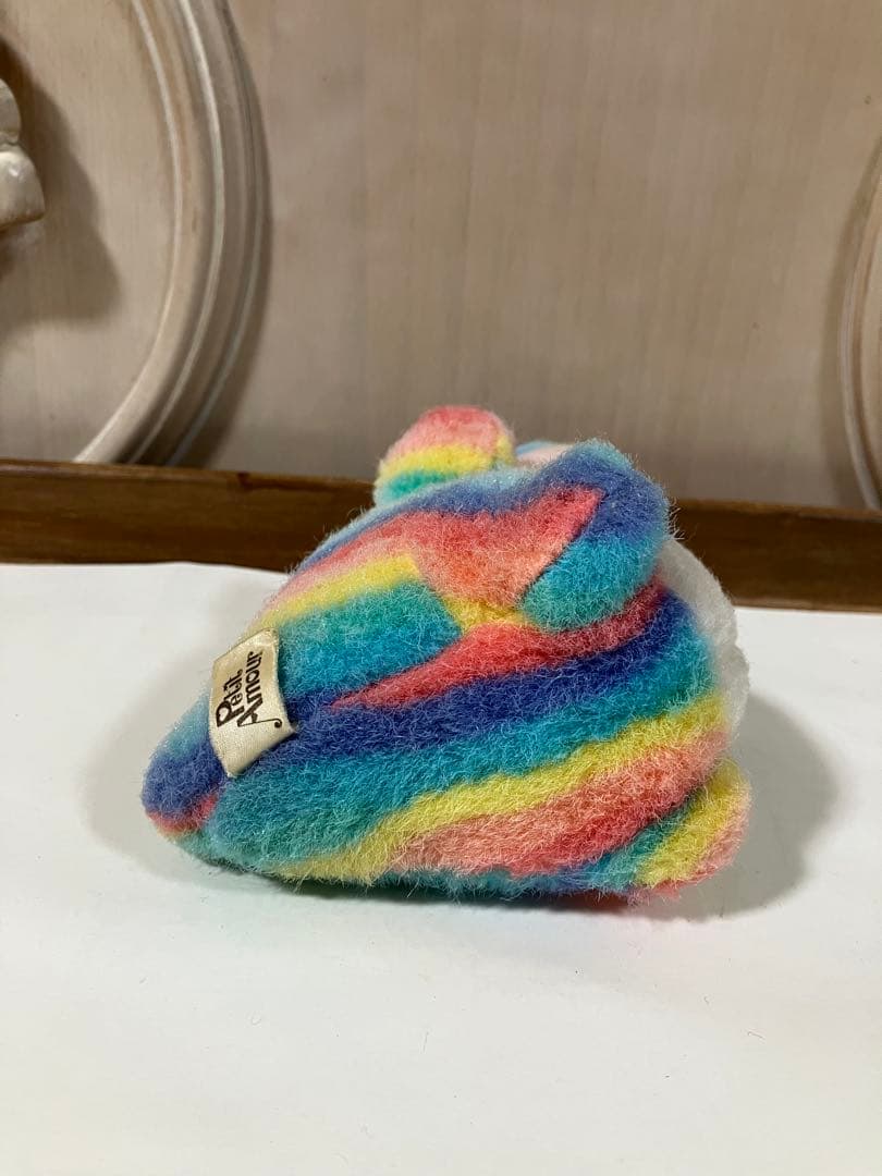 ごきげんザウルス レインボー プチ バンダイ ぬいぐるみ 当時物