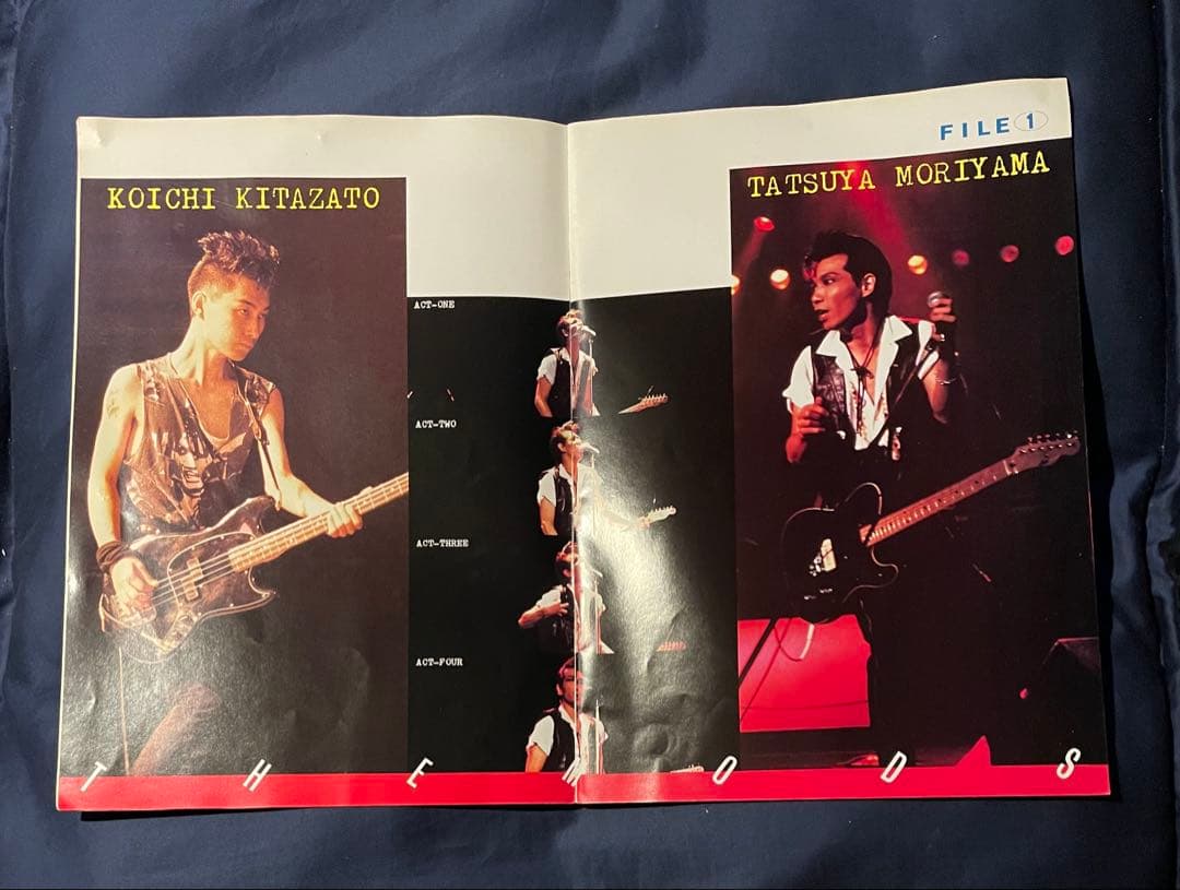 【貴重 THE MODS 1983 FILE TOUR パンフレット 一風堂】