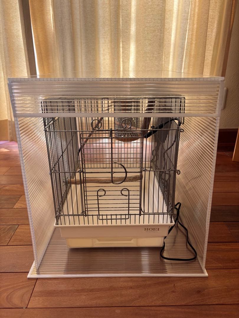 【オーダーメード】鳥かご鳥ゲージ鳥ケージ保温カバー！保温ケース　ハモニカーボ