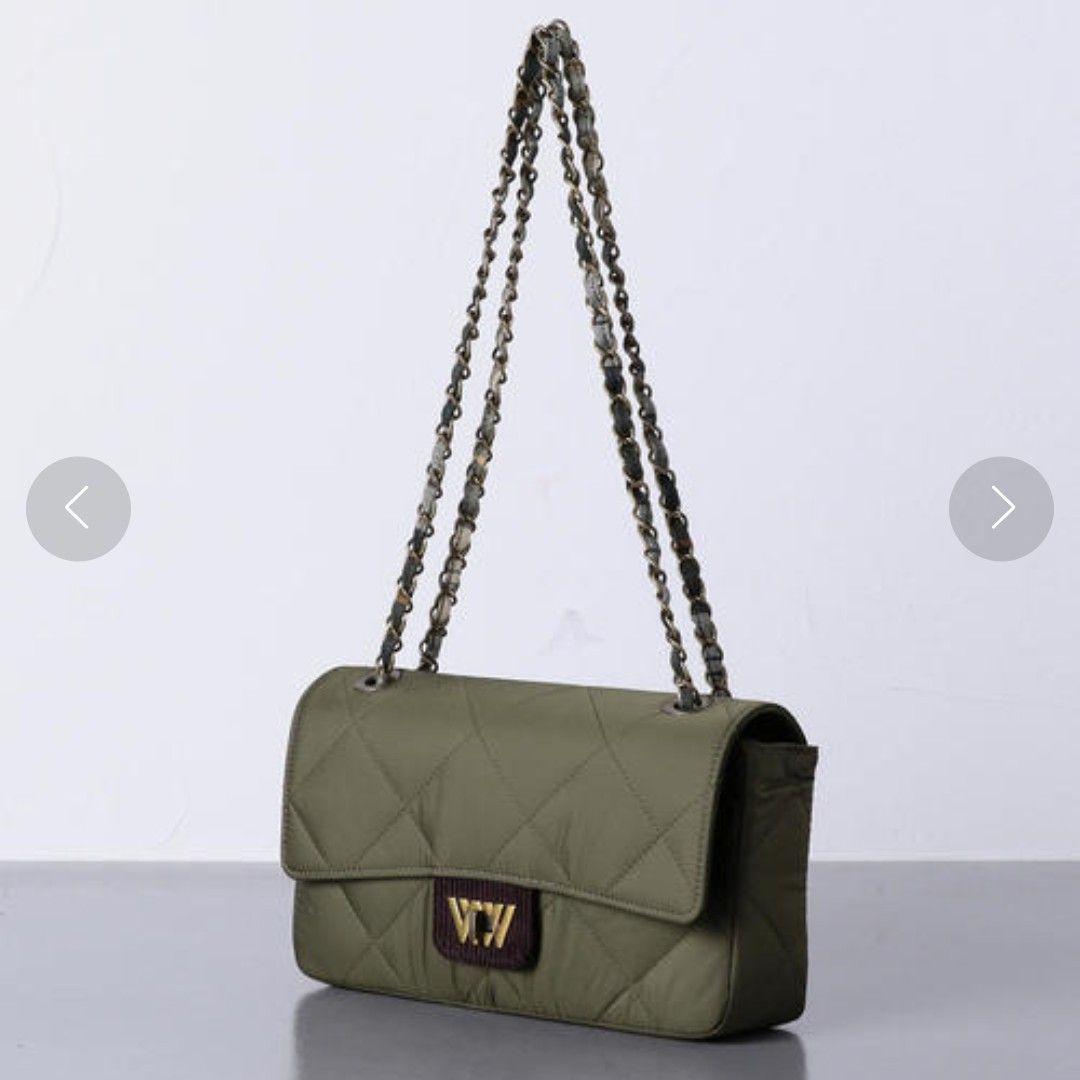 【Barbour × WACCOWACCO】キルティングチェーンバッグ☆UA別注