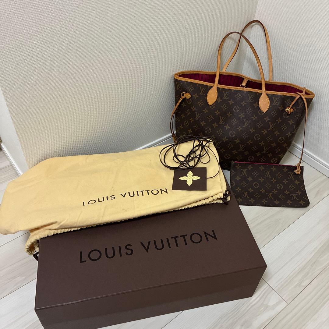 【美品】ルイヴィトン　ネヴァーフルMM