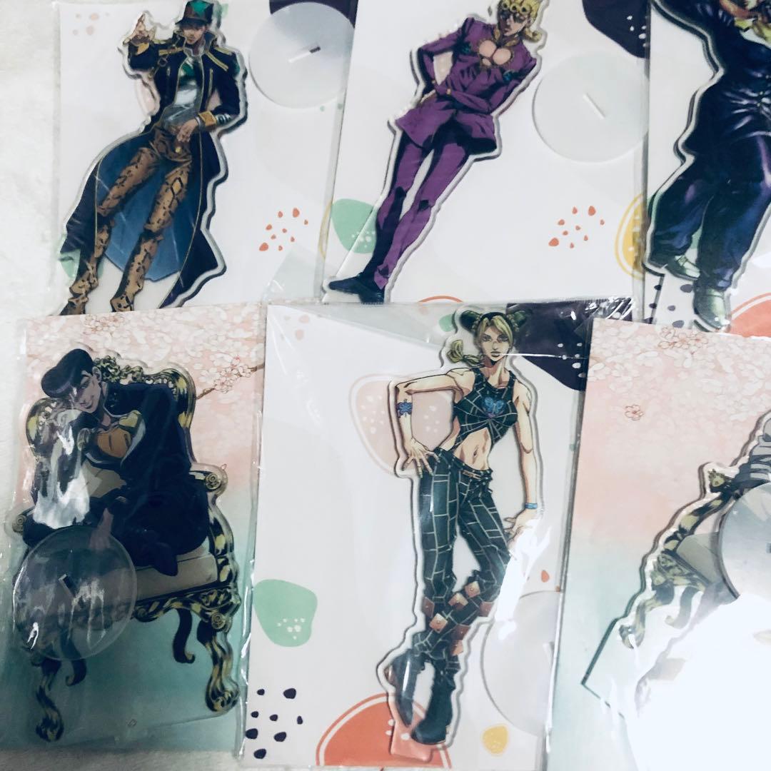 編集中　ジョジョの奇妙な冒険　アクリルスタンド　7点セット