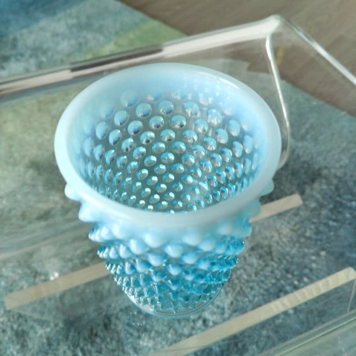 フェントン ブルーオパール セントオブネイル 美品です。アンティーク