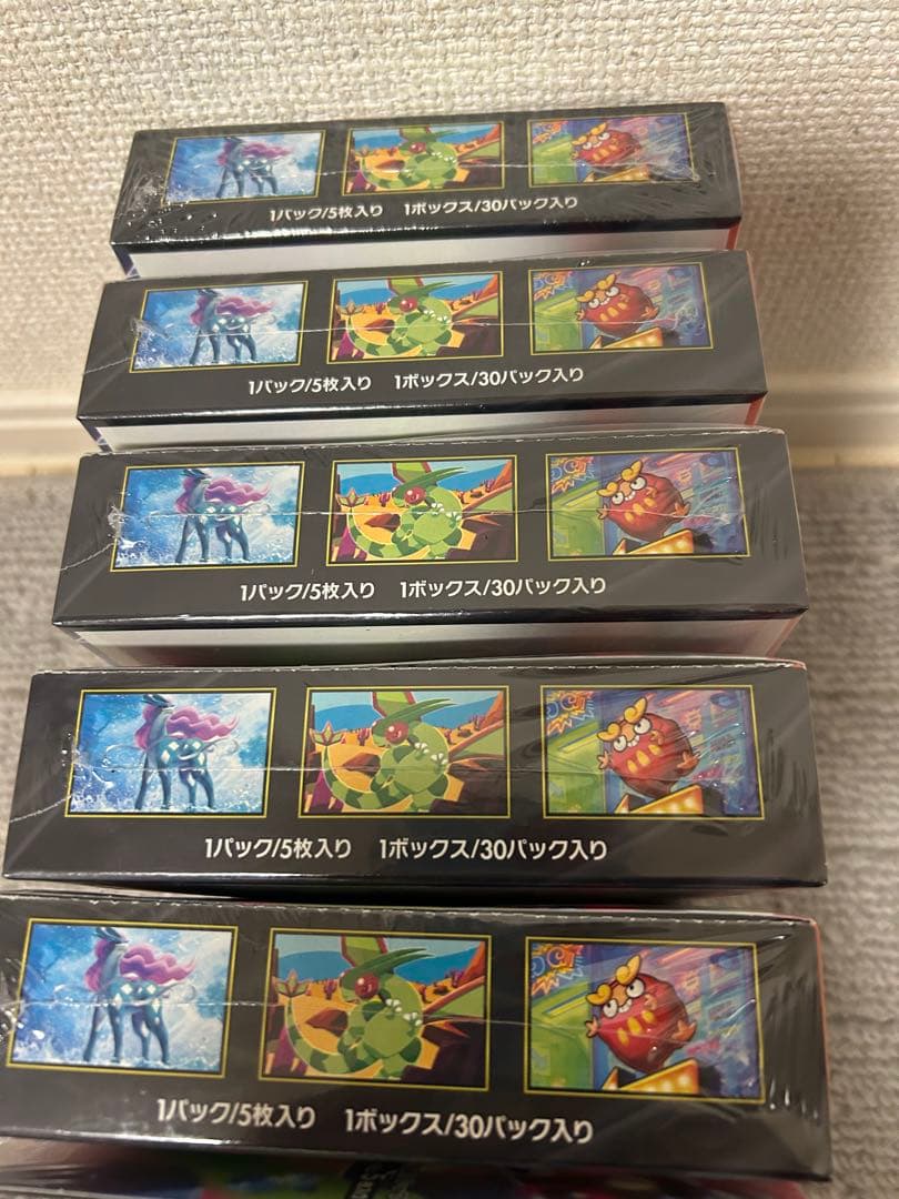 極美品【まとめ売り10ボックス】シュリンク付きポケカインフェルノx