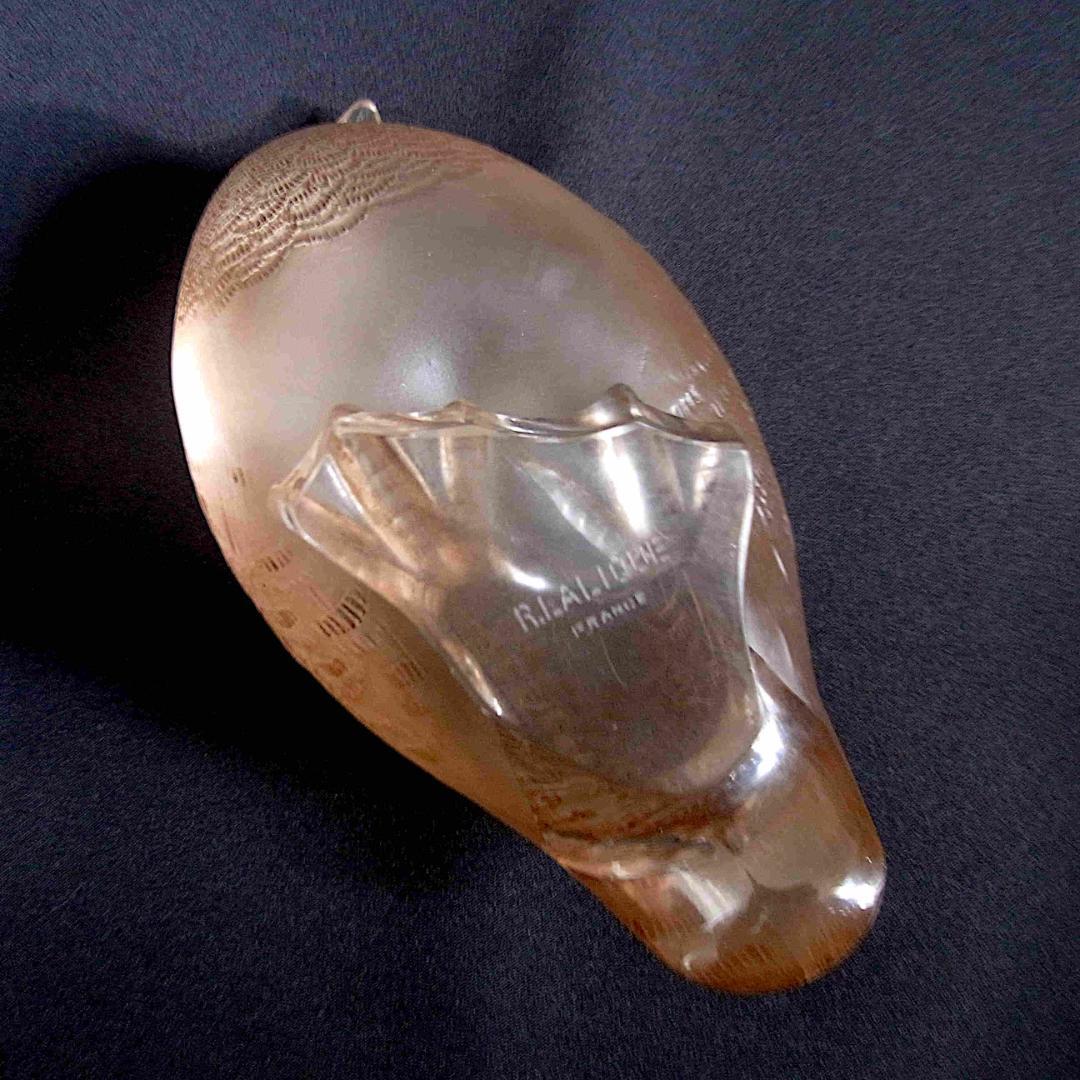 ルネ・ラリック R. Lalique 彫像 うずら アンティーク