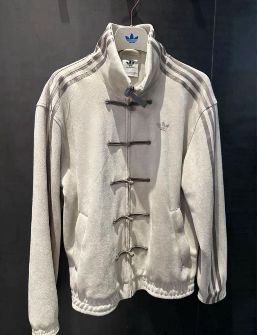 adidasアディダス 中国限定 蛇年トラックジャケット ホワイト Lサイズ”