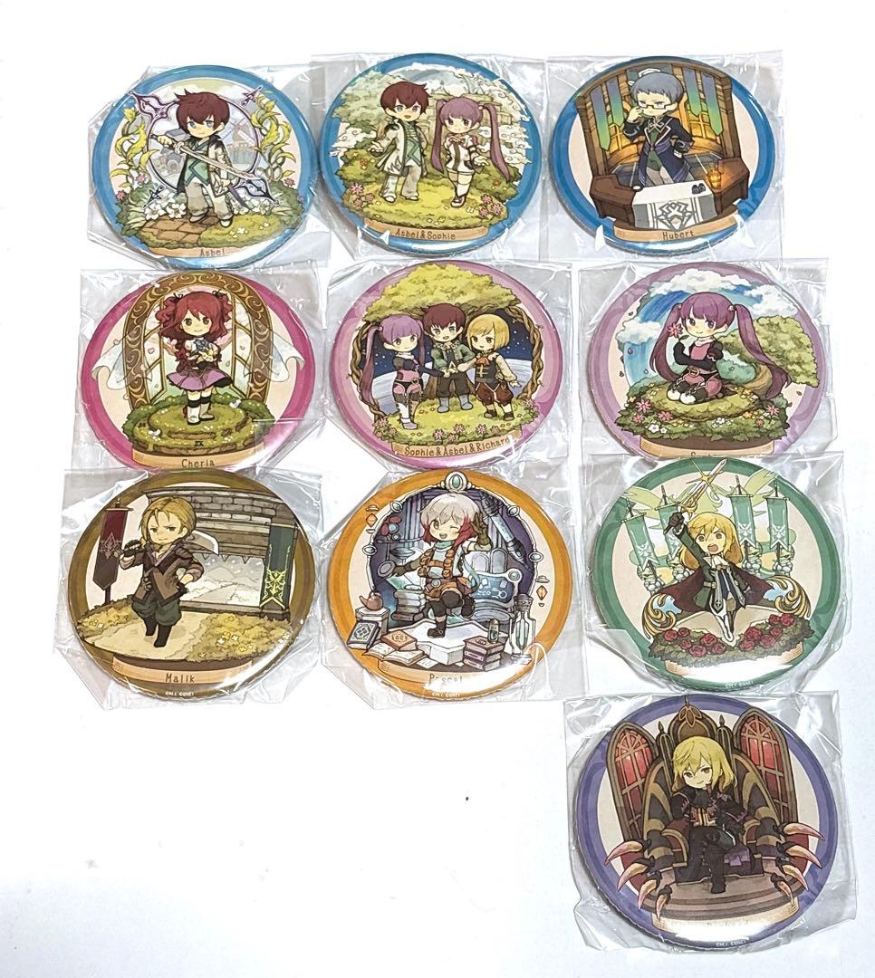 テイルズオブグレイセス 缶バッジ コンプリート