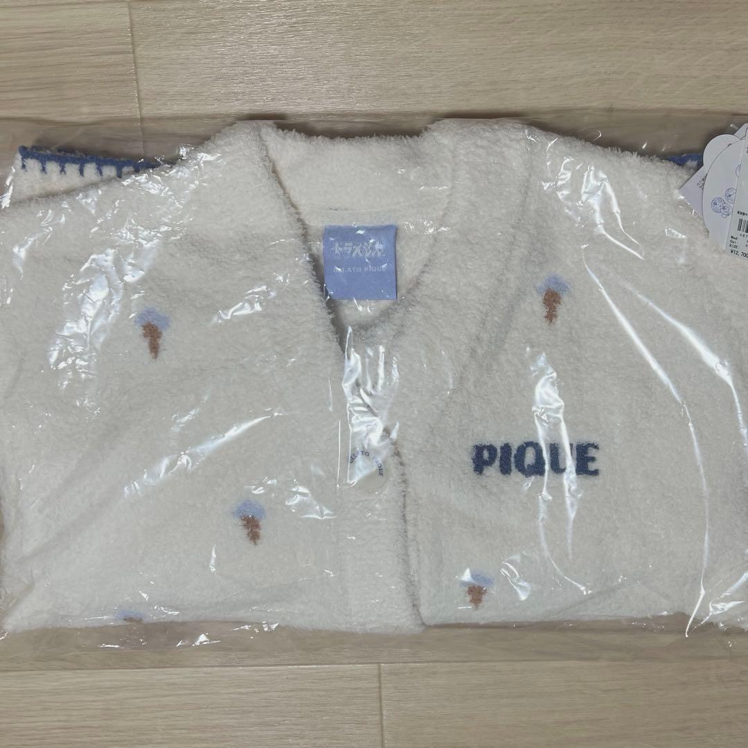 ジェラピケ　【ドラえもん】【レディース】ベビモコジャガードカーディガン