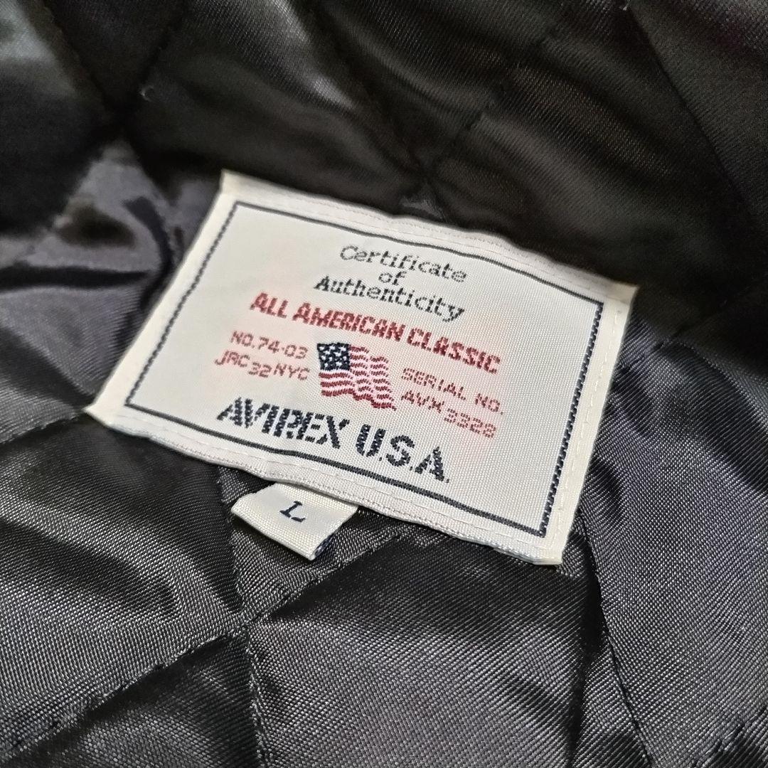 アヴィレックス　ライダース　カウレザー　牛革 シングルライダース 　キルティング