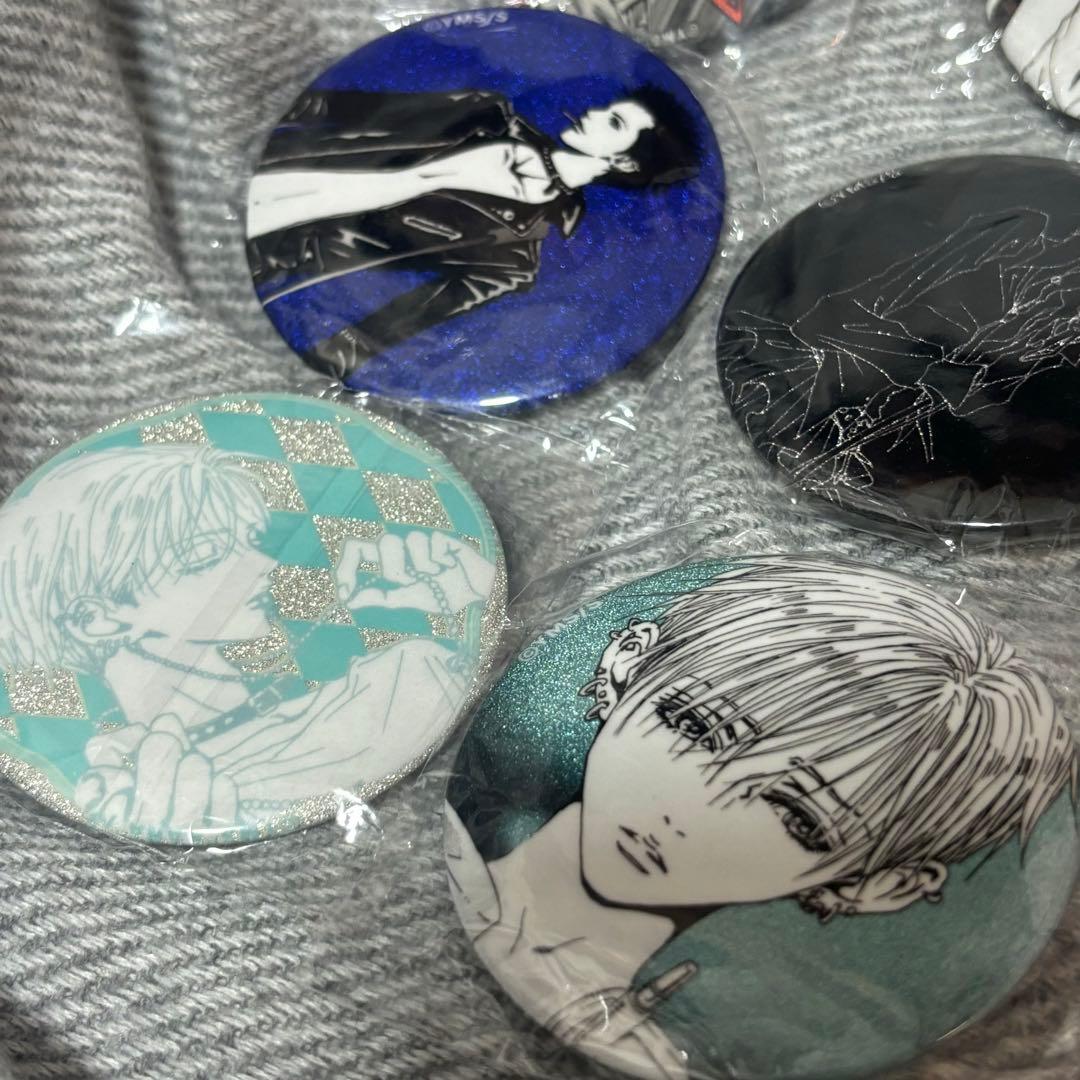 NANA 矢沢あい きらきら缶バッジ セット ビッグサイズ コラボ 海外限定