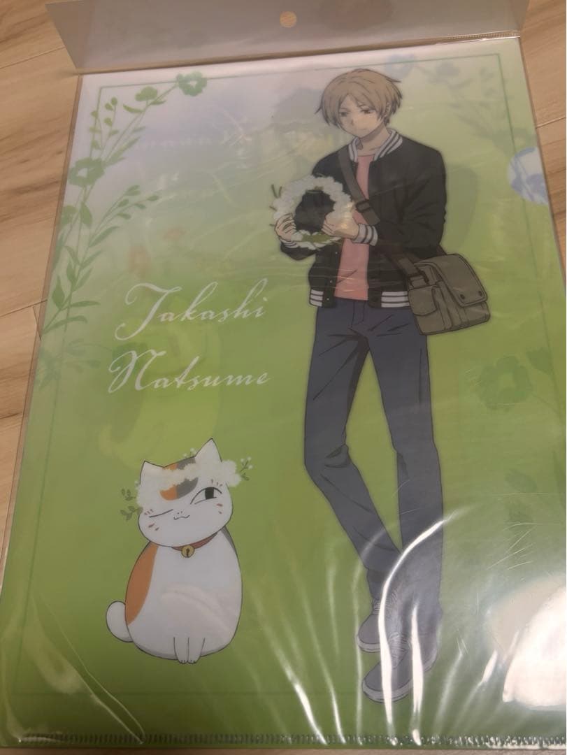 夏目友人帳　BLOOMコレクション　クリアファイルセット