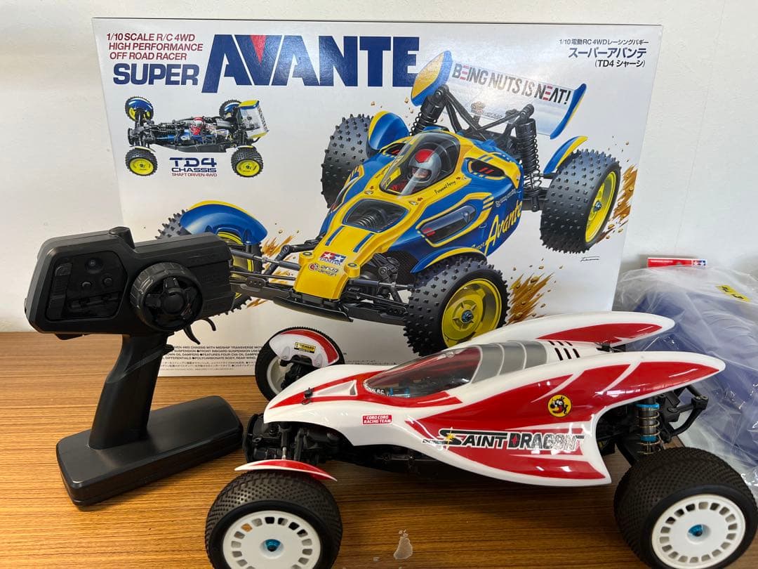 RC タミヤ セイントドラゴン TD4 スーパーアバンテ その他引退フルセット