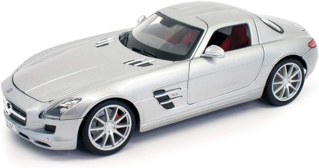 1/18 メルセデスベンツ SLS AMG ミニカー　完成品　展示台付