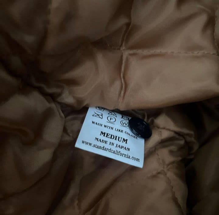 スタンダードカリフォルニア キルティングシャツジャケット　Mサイズ