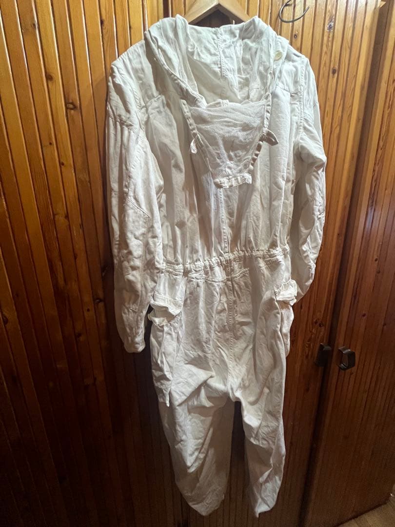 ハンガリー軍　珍しい　ヴィンテージ　冬用迷彩つなぎ