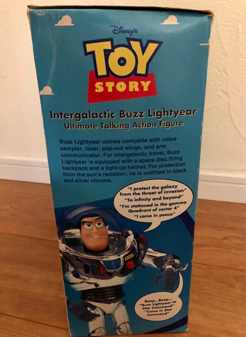 初期トイストーリー　バズ・ライトイヤーメタル