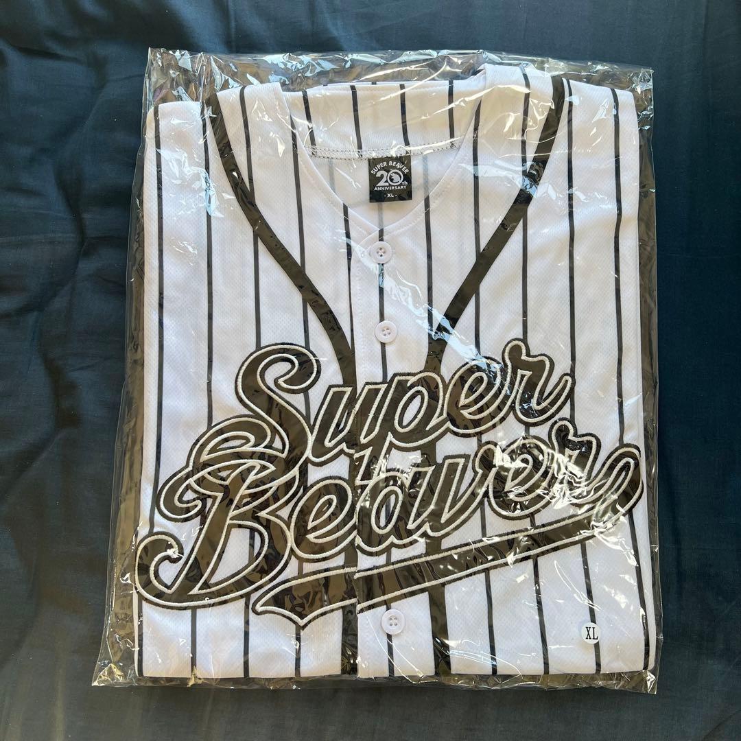 新品未使用　SUPER BEAVER ベースボールシャツ ストライプ XL