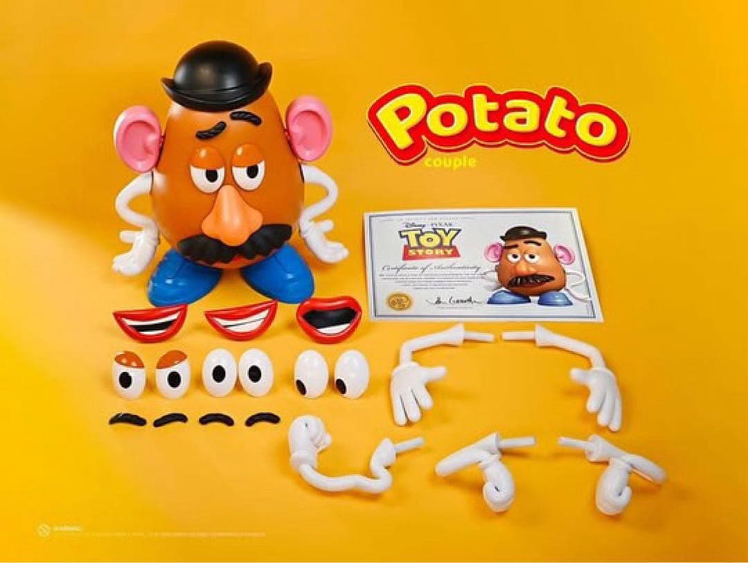 トイストーリー コレクション ミスターポテトヘッド ミセスポテトヘッド 実物大