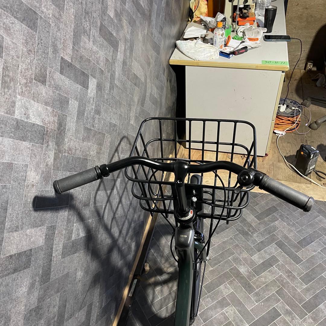 シティタイプ 電動アシスト自転車 ダークグリーン