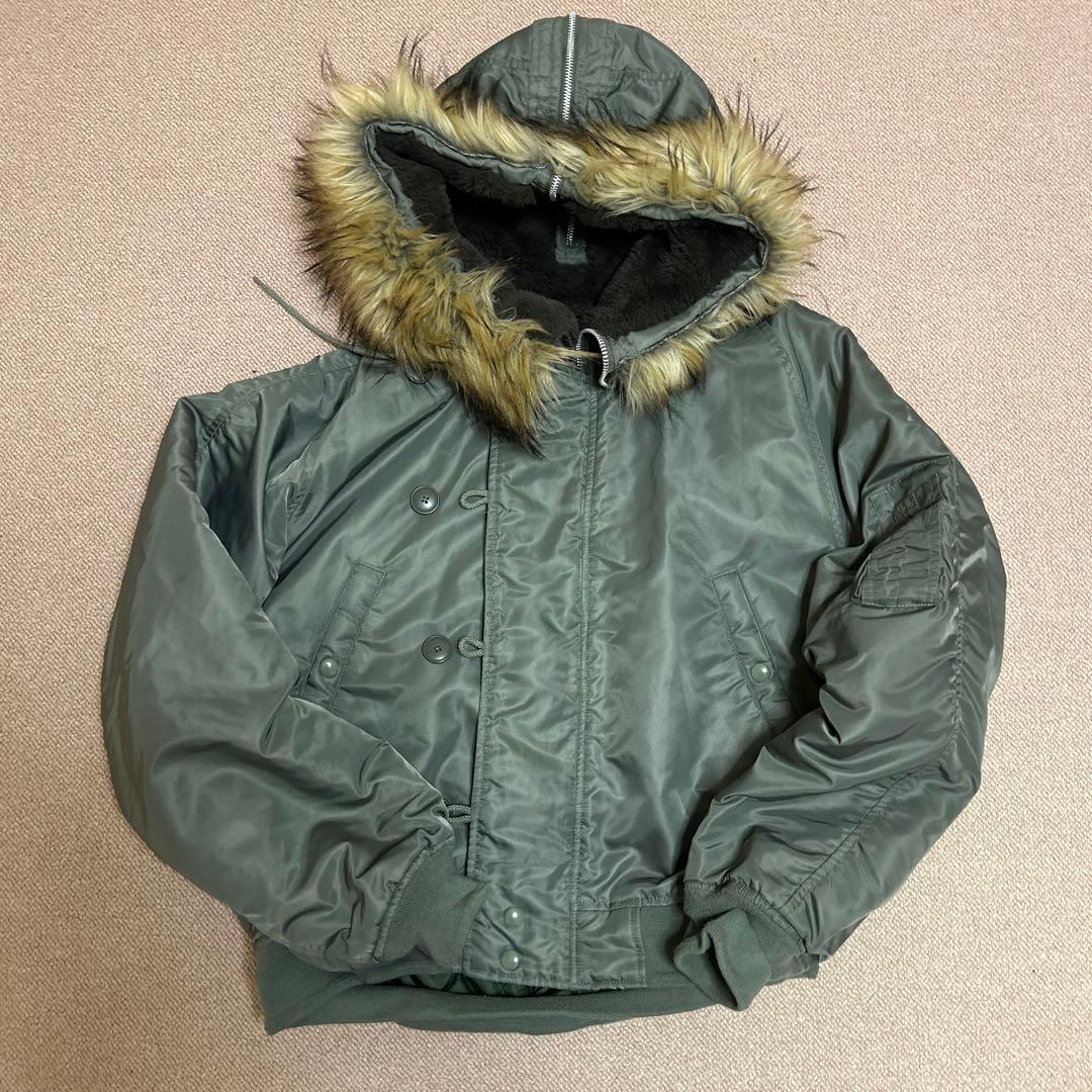 天*尊様 フライトジャケット　ファーダウン　n2b