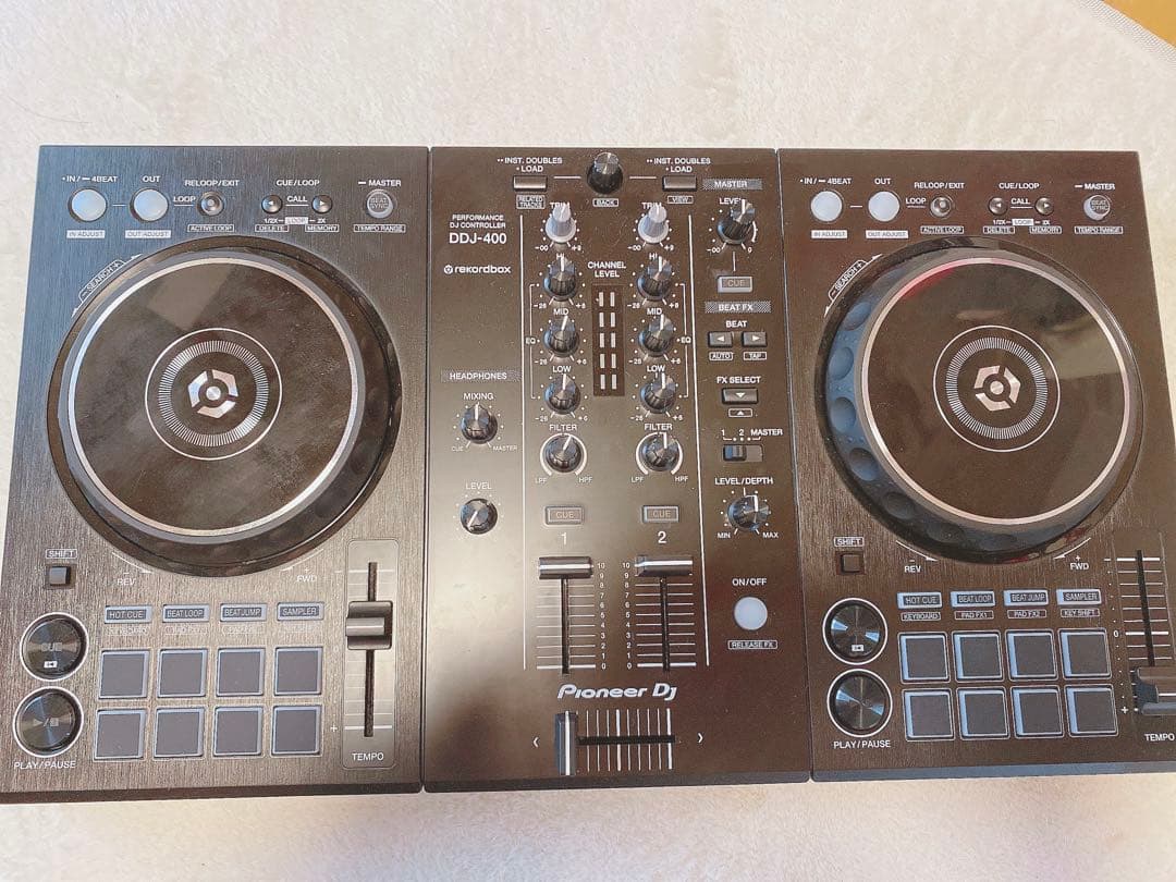 Pioneer DJ DDJ-400 コントローラー＋スピーカー＋付属品セット