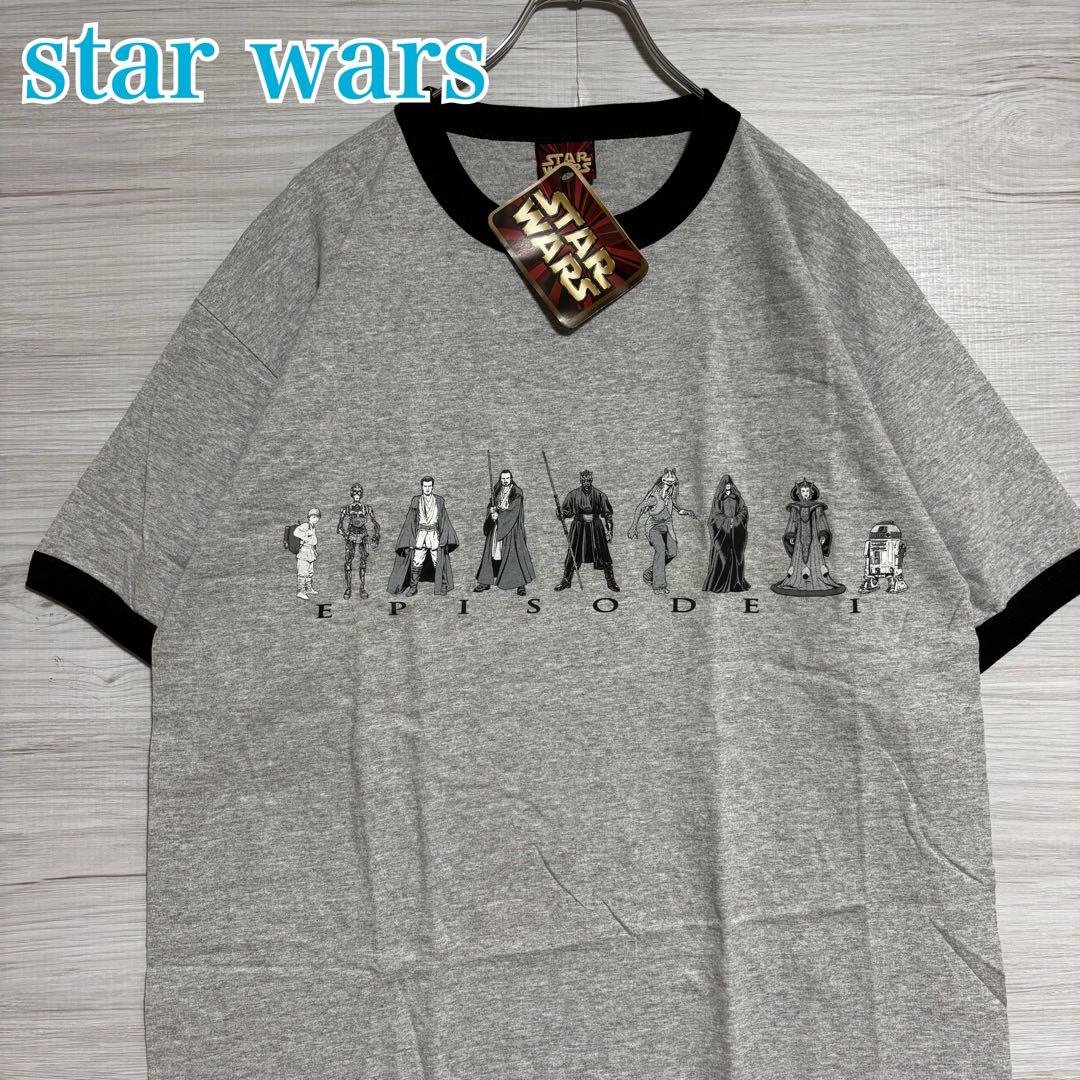 【タグ付き】スターウォーズ　エピソード1 リンガー　Tシャツ　Lサイズ　入手困難