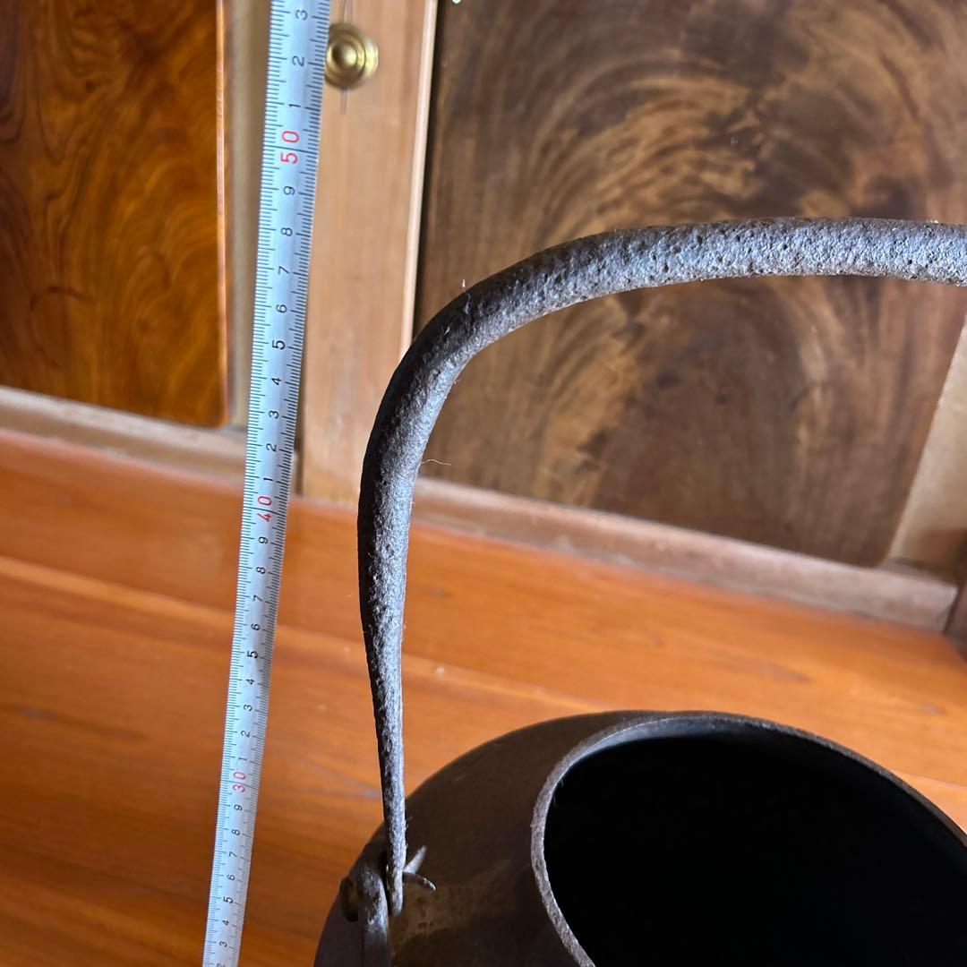 超大型 鉄瓶 レトロ 11kg 約高さ50cm 横幅37cm 15日まで値引き