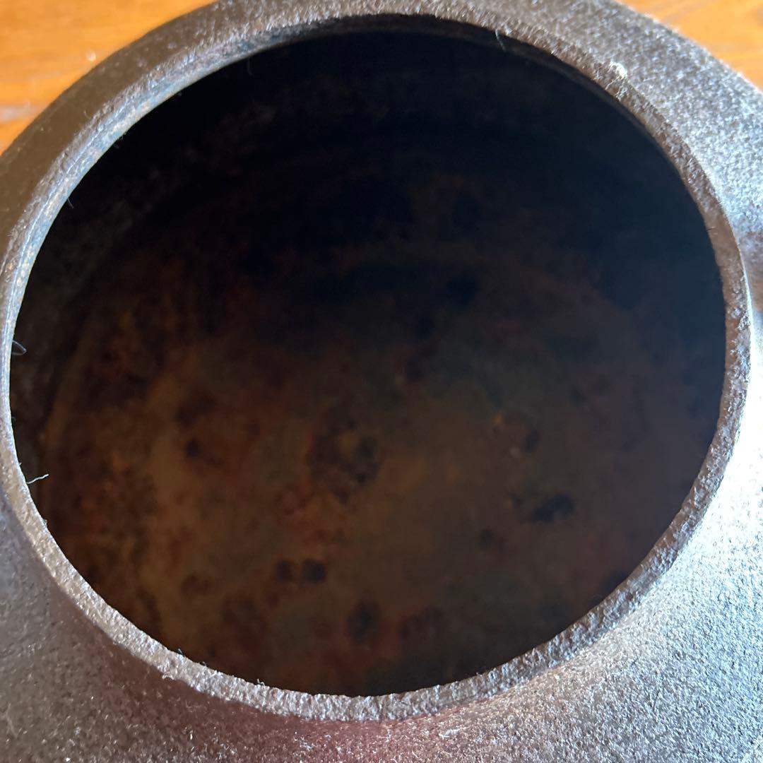 超大型 鉄瓶 レトロ 11kg 約高さ50cm 横幅37cm 15日まで値引き