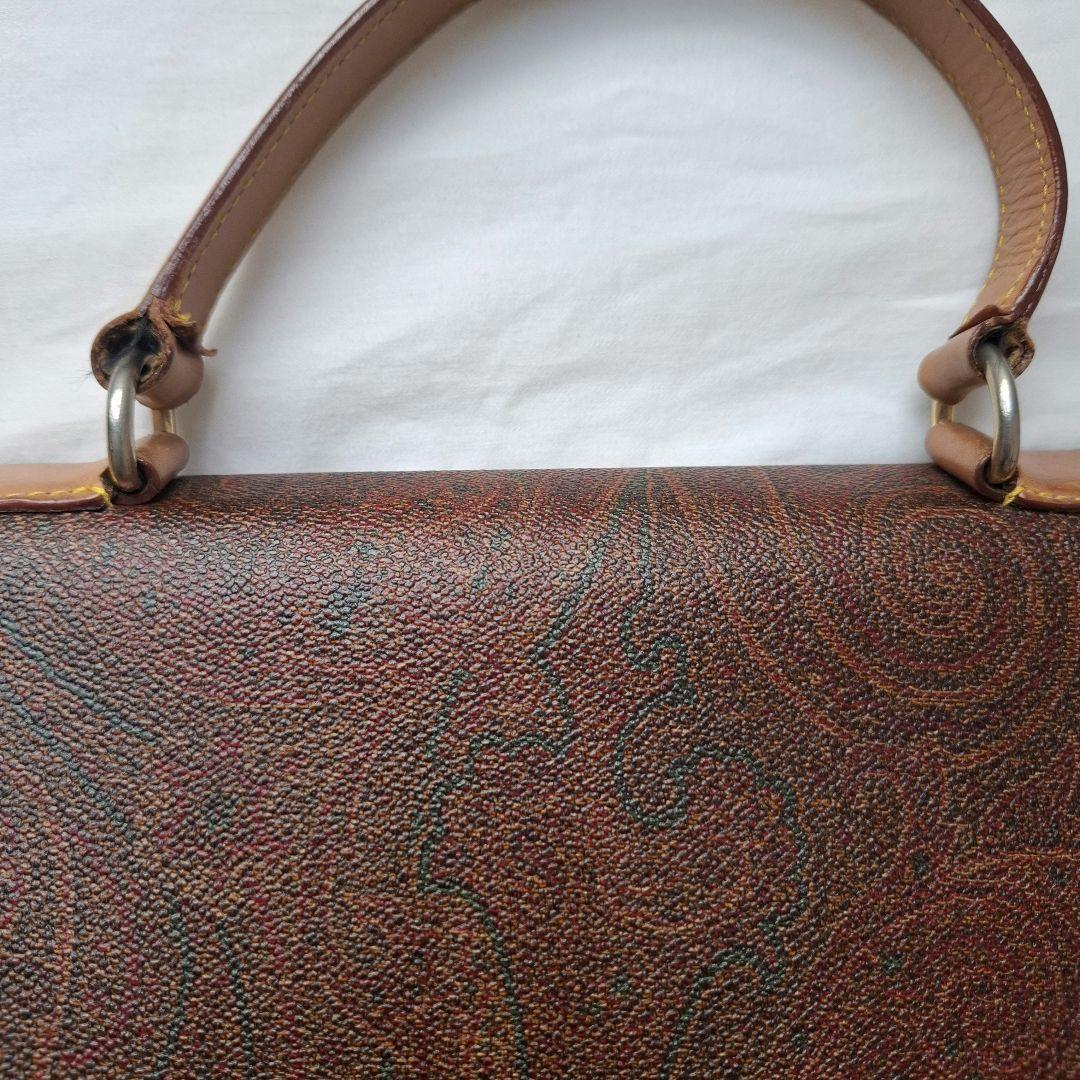 【美品】ETRO エトロ ハンドバッグ ショルダー 斜め掛け レディース