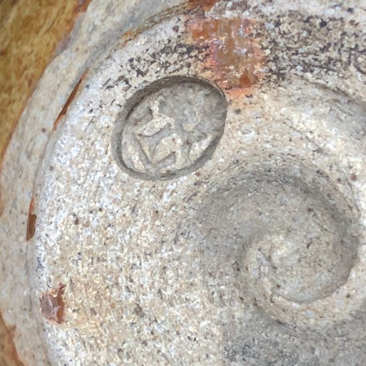 古美術◼️蔵から出て来た雰囲気のある謎の抹茶茶碗、茶道具