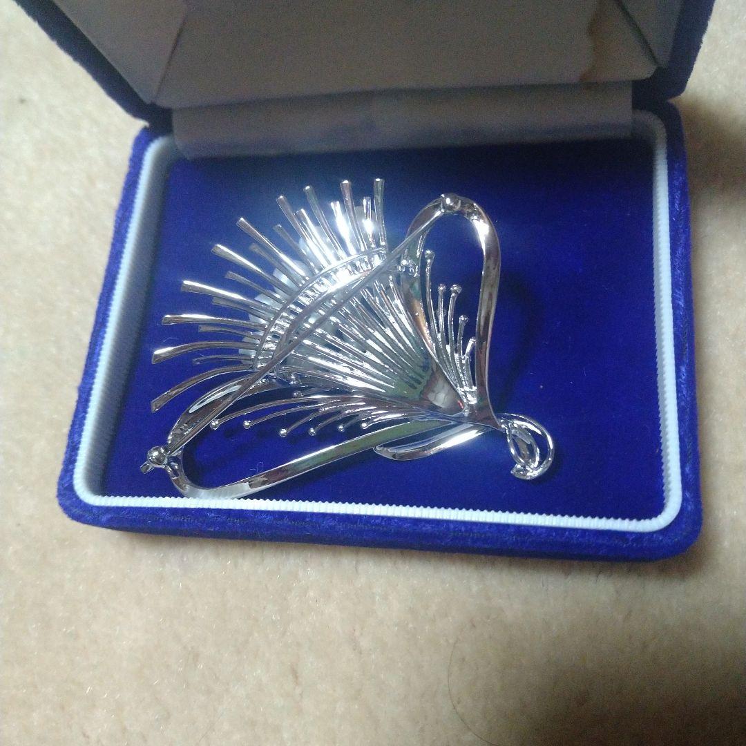 あこや真珠シルバーブローチ、ペンダントトップ