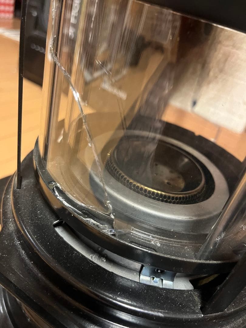 Aladdln BF3912 21年製 アラジンストーヴ　ガラス割　引き取り限定