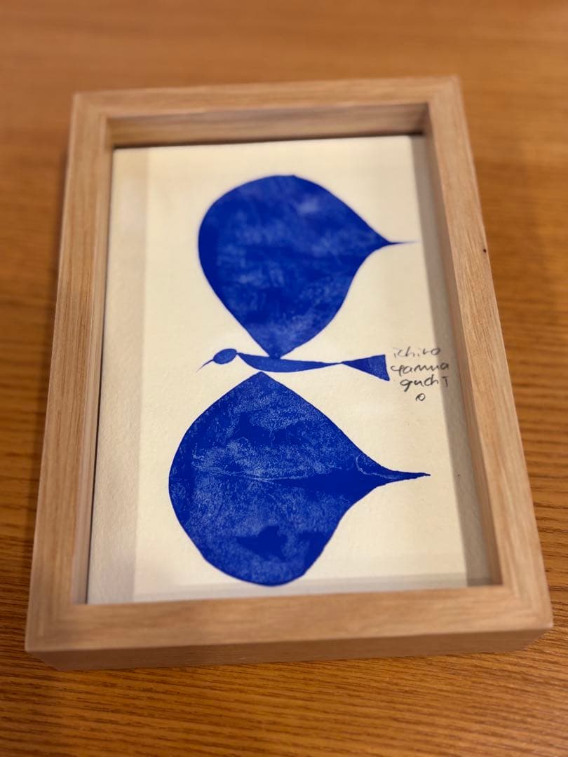 【原画】山口一郎　ブルーバード ポストカードサイズ