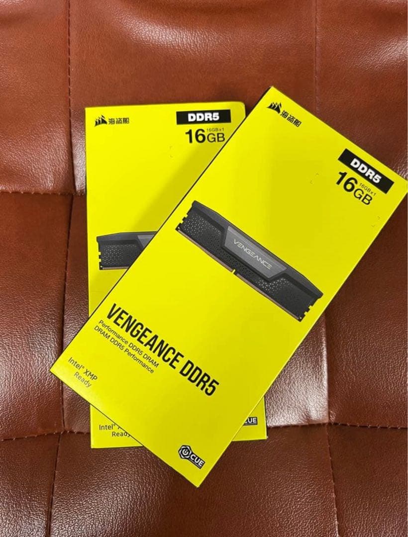 VENGEANCE DDR5 16GB メモリ2枚セット