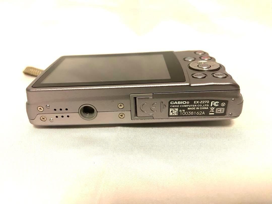 美品 カシオ Casio Exilim EX-Z270 デジカメ デジタルカメラ
