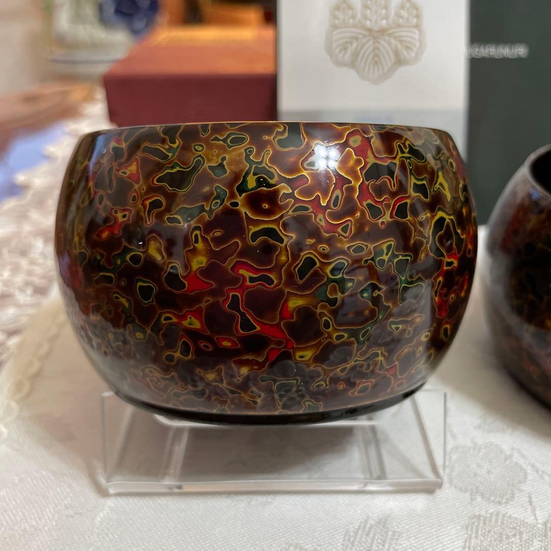 津軽塗　田中屋　ボウル　椀　2個セット　未使用